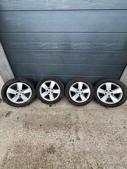 Predám elektrony 5x112 R16 205/55 Letné pneu