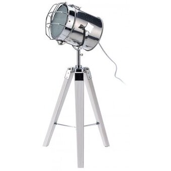 Lampa biela 64cm extravagntná