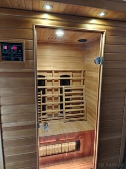 Dvojmiestna infrasauna sirka 120cm