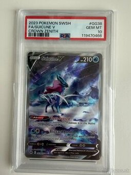 Pokemon Suicune gg38 PSA10