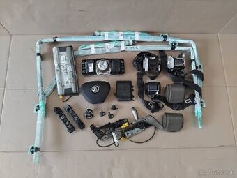 airbagy, pásy, senzory Octavia 3