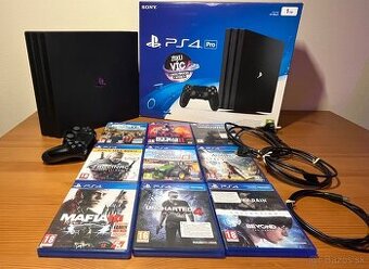 Playstation 4 Pro 1TB + 10 hier