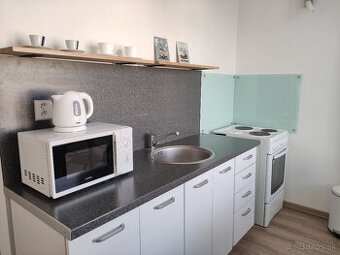 2-izbový byt s balkónom, internetom, centrum - 1