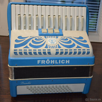 Akordeón Weltmeister Frohlich 60 basový - 1