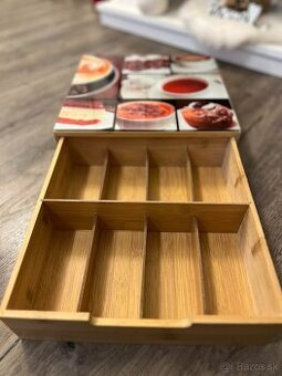 Nový tovar : organizer na čaj, kávu,....