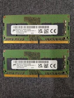 Predám RAM Micron 16GB (2×8GB) DDR4 SO-DIMM 3200MHz