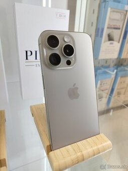 Apple iPhone 15 Pro 128GB Natural Titanium - 2 Roky záruka
