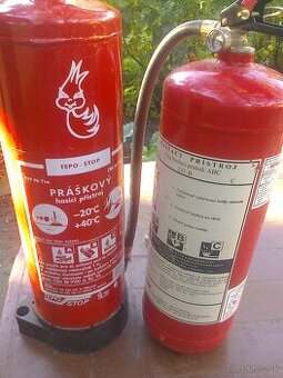 Hasiace prístroje, bandasky.