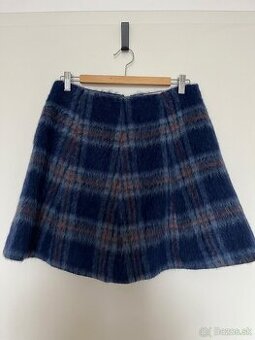 Dizajnérska MSGM sukňa – alpaka & vlna, Made in Italy (44)