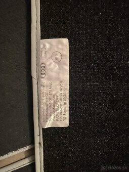 Luxusné welúrové koberečky Audi Q7