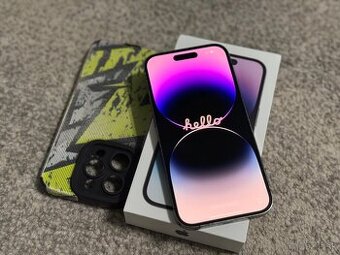 APPLE IPHONE 14 PRO 128GB DEEP PURPLE + ochranné sklo