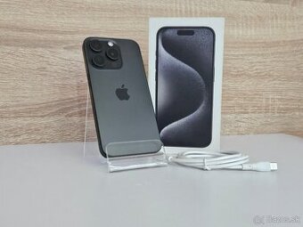 Apple iPhone 15 Pro 128GB Black Titanium | ZÁRUKA 12M