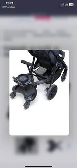 Stúpadlo za kočík so sedadlom Reemy