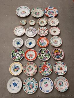 Zberateľské starožitné taniere