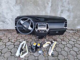 Hyundai i20 Palubovka prístrojová doska airbagovy set
