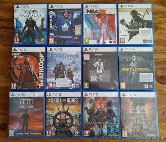 Predám hry na Playstation 5