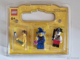 LEGO minifigúrky 3 pack (BAM) Pirát, Čarodej, Chlapec - 1