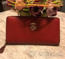 Peňaženka - červená, top stav