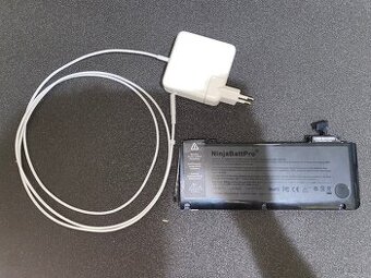 Magsafe pre Macbook Pro + Batéria Ninjabatt A1322