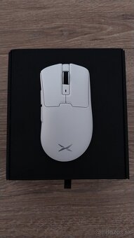 Delux M900pro bezdrôtová biela herná myš