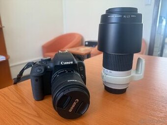 Canon EOS 750D + 18-55 mm F3.5 - 5.6 IS + Canon EF 70-200mm
