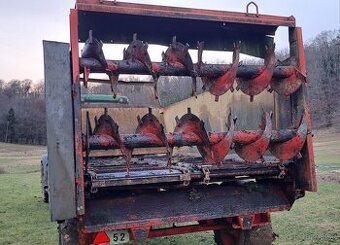 Rozmetadlo hnoja, rur, 10,5t nosnost, cca 12m3