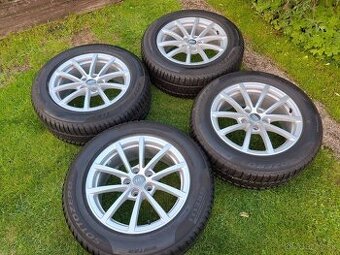 17" ALU orig AUDI 5x112 + zimné 225/60 r17 Pirelli