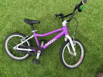 Predam znackovy bike Woom 3 – 16″ (Purple Haze)