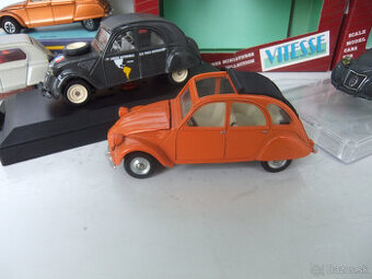 PREDAM CITROEN 2CV mierka 1:43 od DINKY TOYS a VITESSE