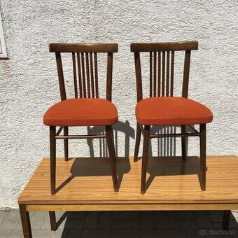 Retro stolicky TON 2ks vidiecke Vintage