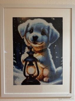 Vianočné diamantové maľovanie - 1