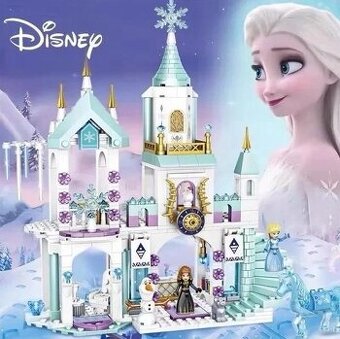 NOVÉ Stavebnica Frozen - Ľadové Kráľovstvo - 360ks kociek