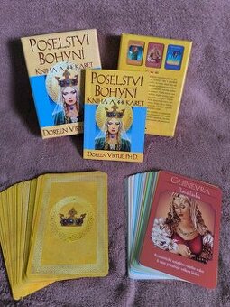 Poselstvi bohyni -vykladacie karty -Doreen Virtue