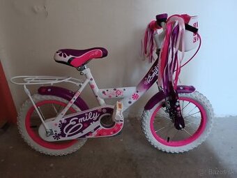 Detský dievčenský bicykel „14"