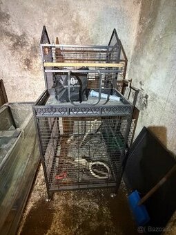 XXL klietka - voliéra pre papagája