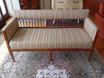 AKCIA ✨Vzácna Biedermeier lavica z r. 1830✨