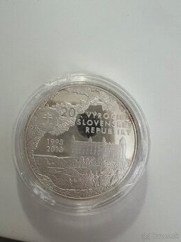 Výročná strieborná minca SR
