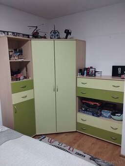 Detská izba skriňa komoda polica atď