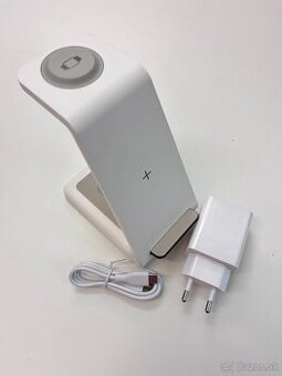 T3 Wireless bezdrótová nabíjacia stanica 3 v 1