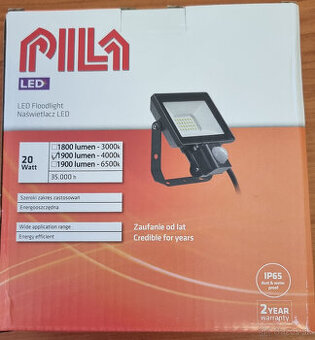 Svietidlo PILA(PHILIPS) 20W ledvaňa so senzorom(2 druhy)