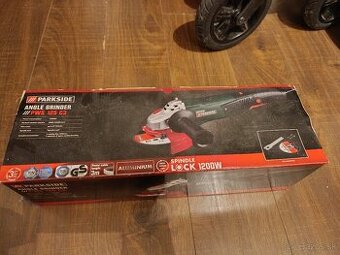 Uhlová brúska Parkside raz použitá