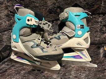 OXELO Dievčenské korčule Fit 100 29-32