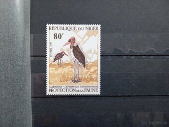 Poštové známky č.881 - Niger - vták