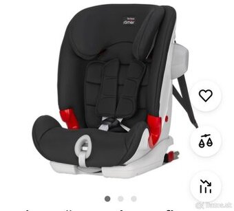 Polohovateľná autosedačka 9-36kg Britax Römer