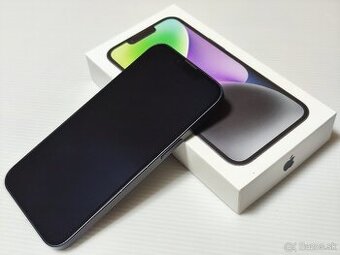 Predám Apple iPhone 14 256GB Midnight TOP stav