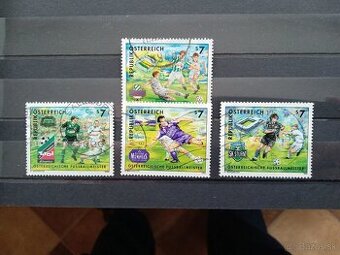 Poštové známky č.992 - Rakúsko - futbal