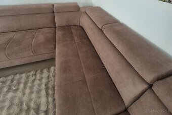 Luxusná rohová sedačka 330x220