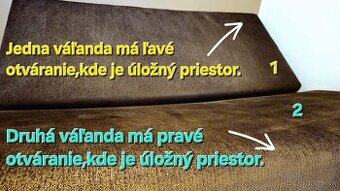 Váľandy 2ks