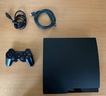 Ps3 slim s volantom , move ovládačmi