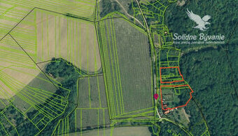 Predaj pozemku v obci Rykynčice s celkovou rozlohou 7 212m²